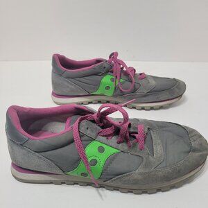 Saucony Jazz Low Pro Gray Shoes - Womens 11